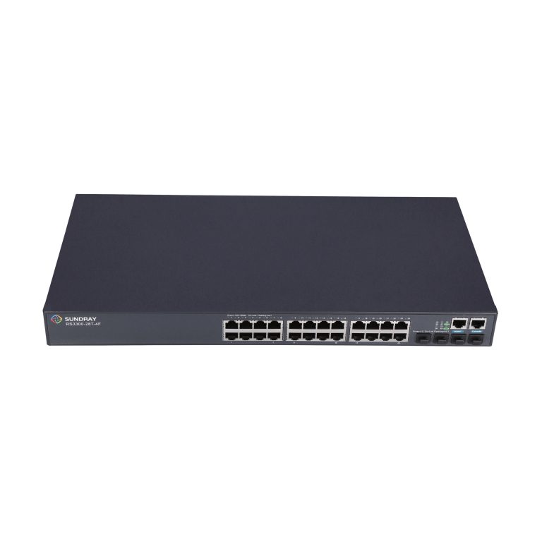 信锐 信锐RS3300-28T-4F千兆盒式交换机 产品图