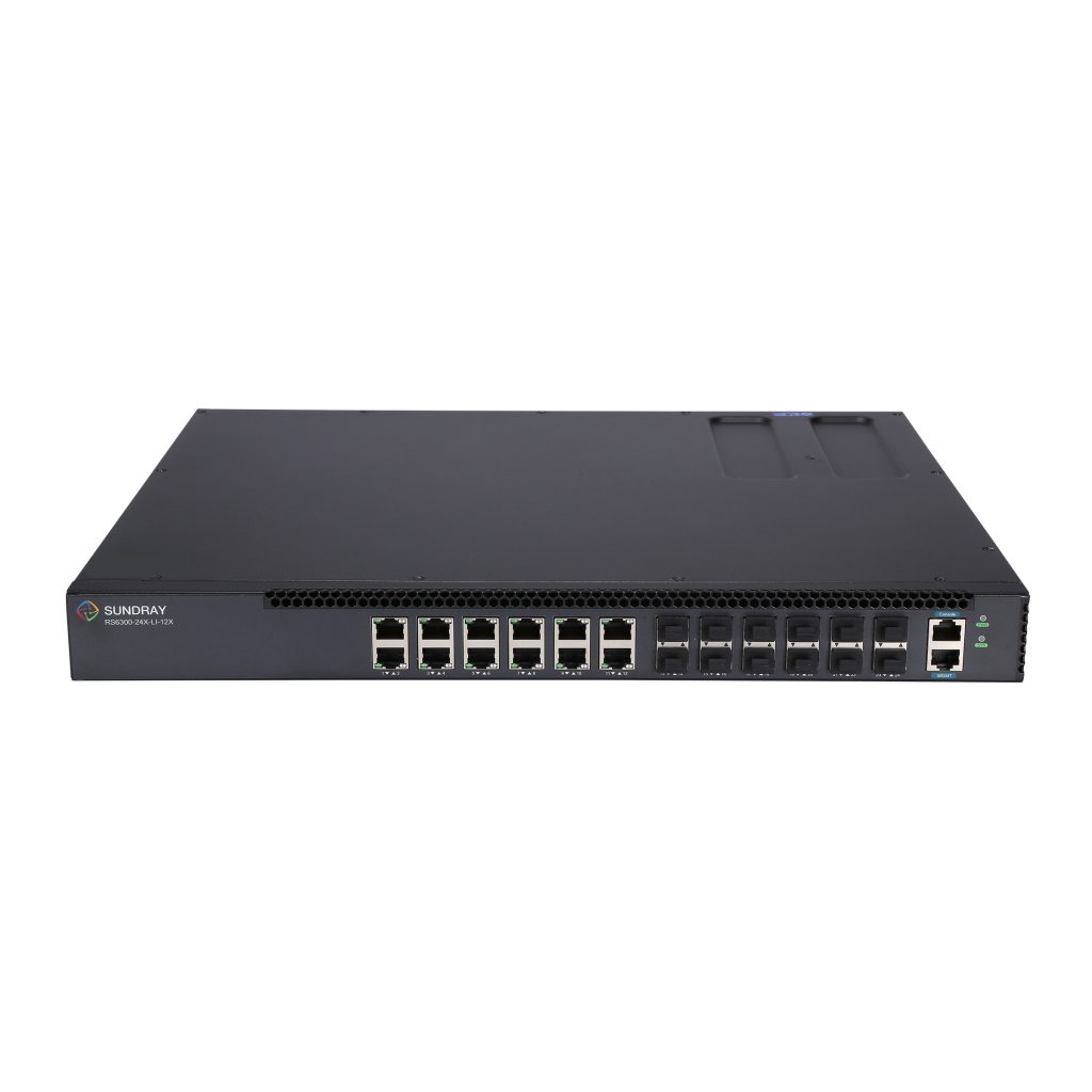 信锐RS6300-24X-LI-12X万兆盒式交换机 产品图片
